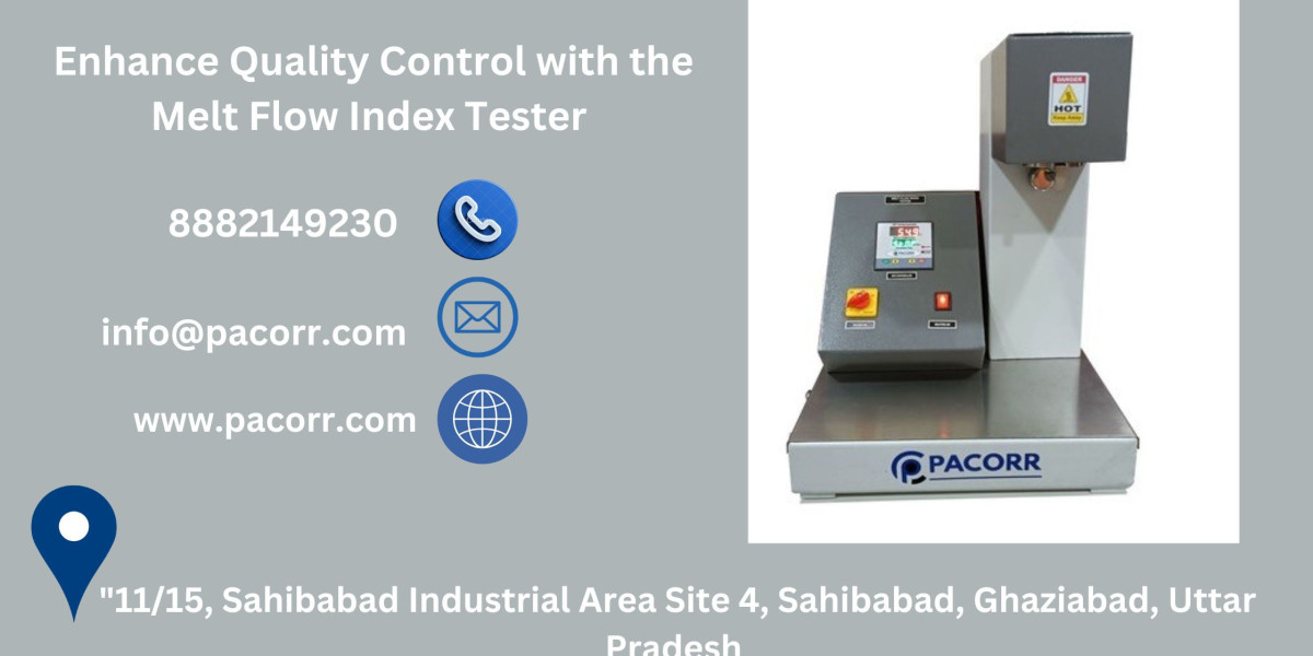 Unveiling the Precision of Melt Flow Index Tester for Polymer Testing – Available at pacorr.com