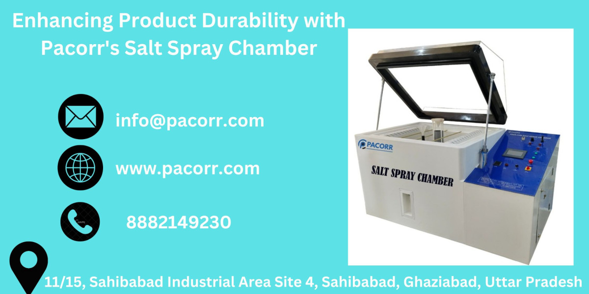 Discover the Ultimate Solution to Corrosion Testing with the Advanced Salt Spray Chamber by Pacorr.com